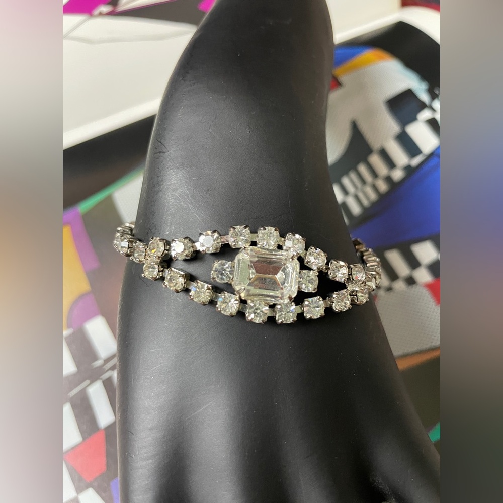 Vintage Rhinestone Bracelet